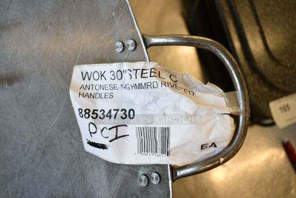 BRAND NEW SCRATCH AND DENT! Town 34730 30" Hand Hammered Cantonese Wok - Image 6 of 6
