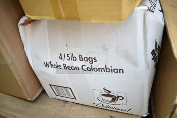 PALLET LOT of 23 BRAND NEW Boxes Including Whole Bean Colombian, M Tucker 10x7x12 White Kraft Strawberry Gazpacho, NOB04SW, M Tucker 10x7x12 White Kraft Braised Pork, C Melt Shop 0813, Karat C-KDL508 Sipper Lid, Designerware DWB10180 Bowls. 23 Times Your Bid!  - Image 3 of 12