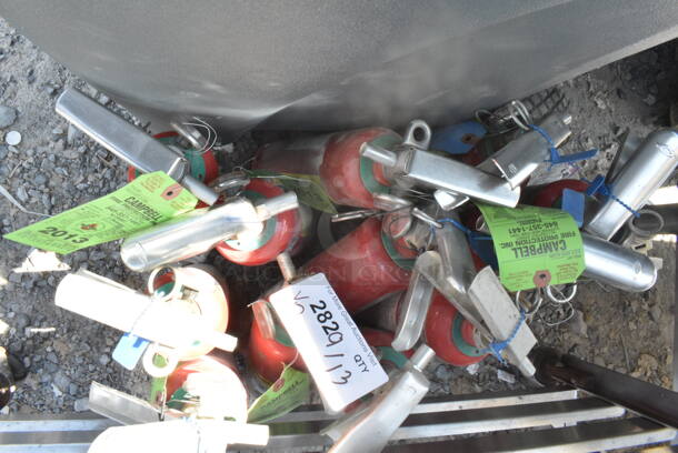 12 Fire Extinguishers. 12 Times Your Bid! Buyer Must Pick Up - We Will Not Ship This Item.
 - Image 2 of 4