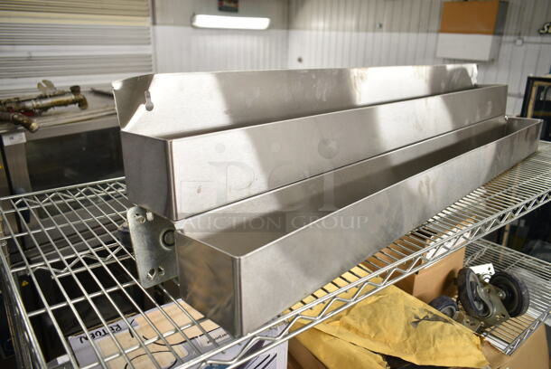 Steelton 712B5548D Stainless Steel Double Tier Speed Rail - 48" - Image 3 of 4