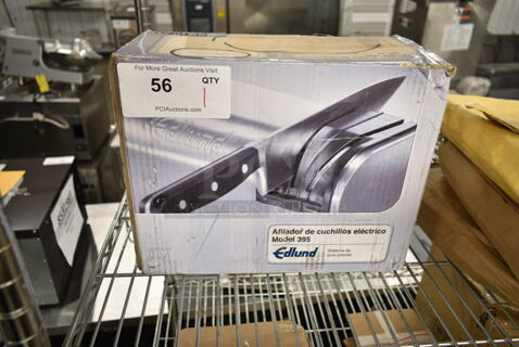 IN ORIGINAL BOX! Edlund 395 Electric Knife Sharpener. 