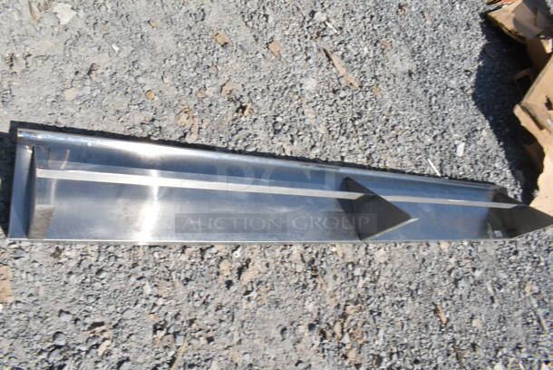 BRAND NEW SCRATCH AND DENT! Advance Tabco Stainless Steel Shelf.  - Image 1 of 4