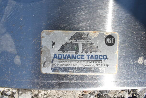 BRAND NEW SCRATCH AND DENT! Advance Tabco Stainless Steel Shelf.  - Image 4 of 4