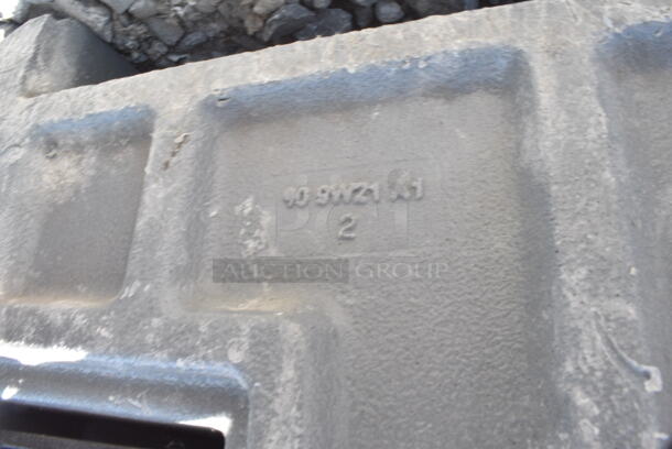 2 Poly Trash Cans. 2 Times Your Bid!  - Image 3 of 4