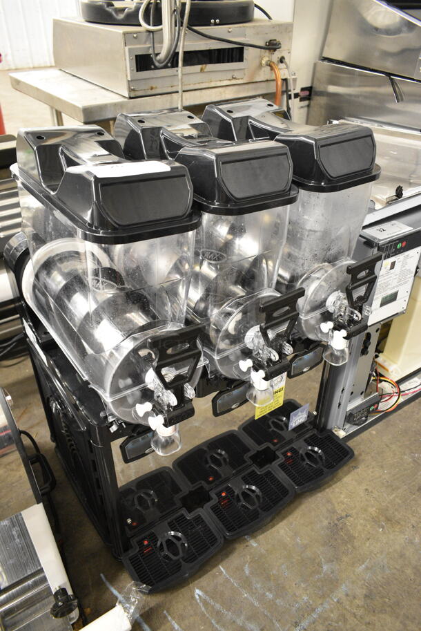 BRAND NEW SCRATCH AND DENT! 2023 Carnival King 382SM3 Triple 2.6 Gallon Pourover Granita / Slushy / Frozen Beverage Dispenser. 120 Volts, 1 Phase. Tested and Working! - Image 3 of 10