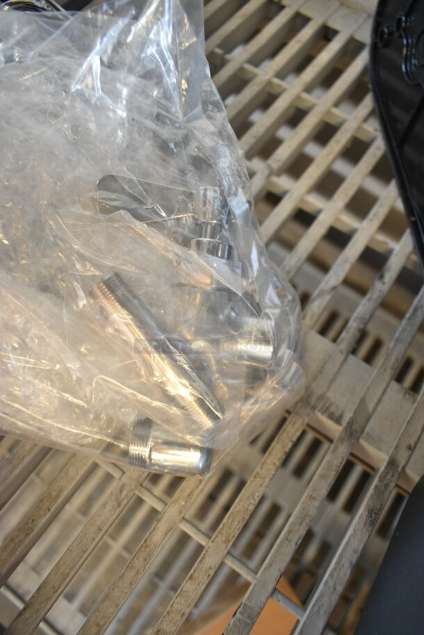 2 BRAND NEW SCRATCH AND DENT! Faucets; 2 w/ Spray Nozzle Attachment. 3 Times Your Bid!  - Image 3 of 12