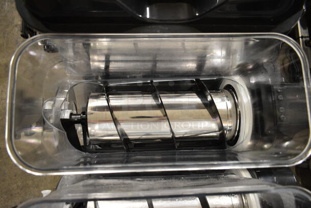 BRAND NEW SCRATCH AND DENT! 2023 Carnival King 382SM3 Triple 2.6 Gallon Pourover Granita / Slushy / Frozen Beverage Dispenser. 120 Volts, 1 Phase. Tested and Working! - Image 8 of 10