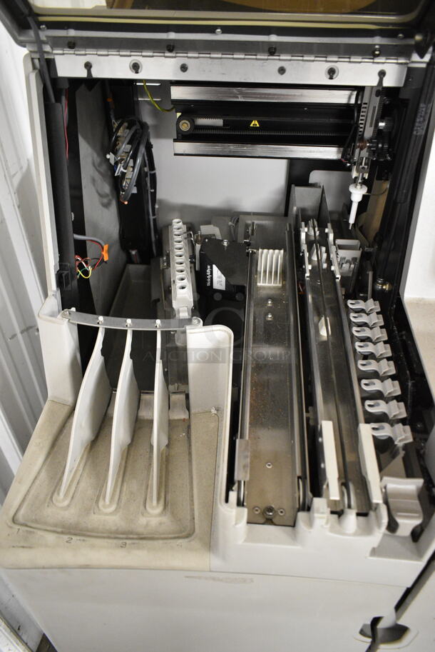 Ortho Vitros 250 Chemistry Analyzer System w/ TVM Low Radiation Color Monitor on Stand - Image 3 of 12