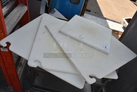 4 Various Cutting Boards. 4 Times Your Bid! 