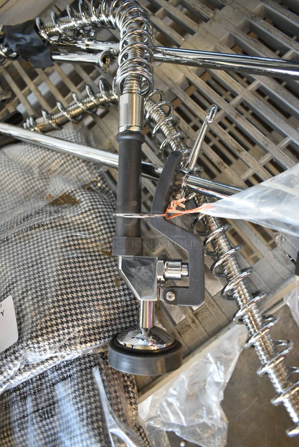 2 BRAND NEW SCRATCH AND DENT! Faucets; 2 w/ Spray Nozzle Attachment. 3 Times Your Bid!  - Image 8 of 12