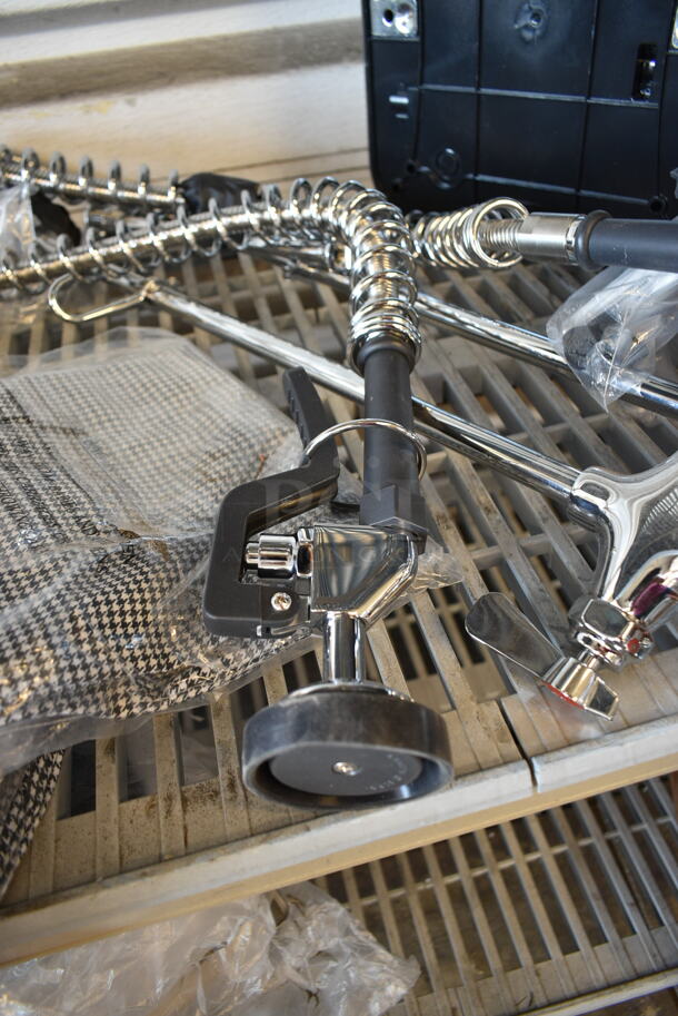 2 BRAND NEW SCRATCH AND DENT! Faucets; 2 w/ Spray Nozzle Attachment. 3 Times Your Bid!  - Image 12 of 12