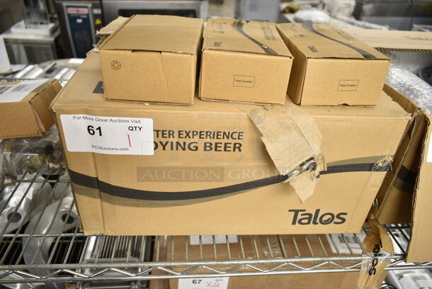 BRAND NEW SCRATCH AND DENT! Talos Avantco 178TOWERQUAD 4-Tap Beer Tower with 3" Column - Image 2 of 3
