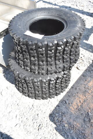 2 BRAND NEW T20X10.00-9 250/50-9 Tires. 2 Times Your Bid!