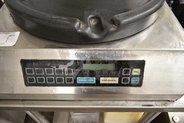 Wunderbar Stainless Steel Commercial Pizza Saucer on Equipment Stand w/ Commercial Casters. Tested and Working! - Image 3 of 8