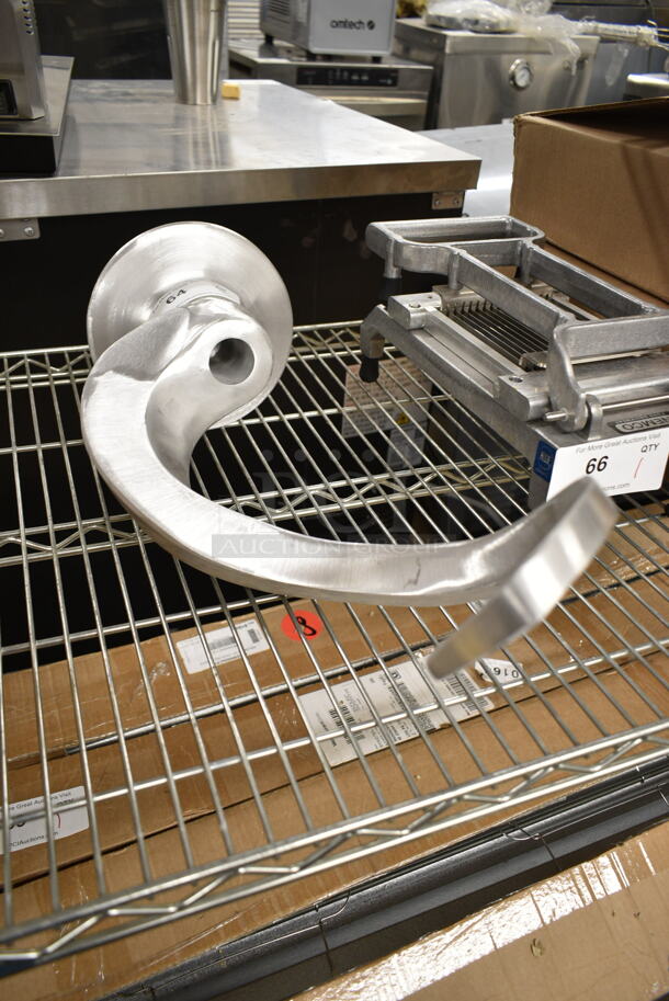 BRAND NEW SCRATCH AND DENT! Metal Commercial Dough Hook Attachment for Hobart Mixer.  - Image 3 of 6
