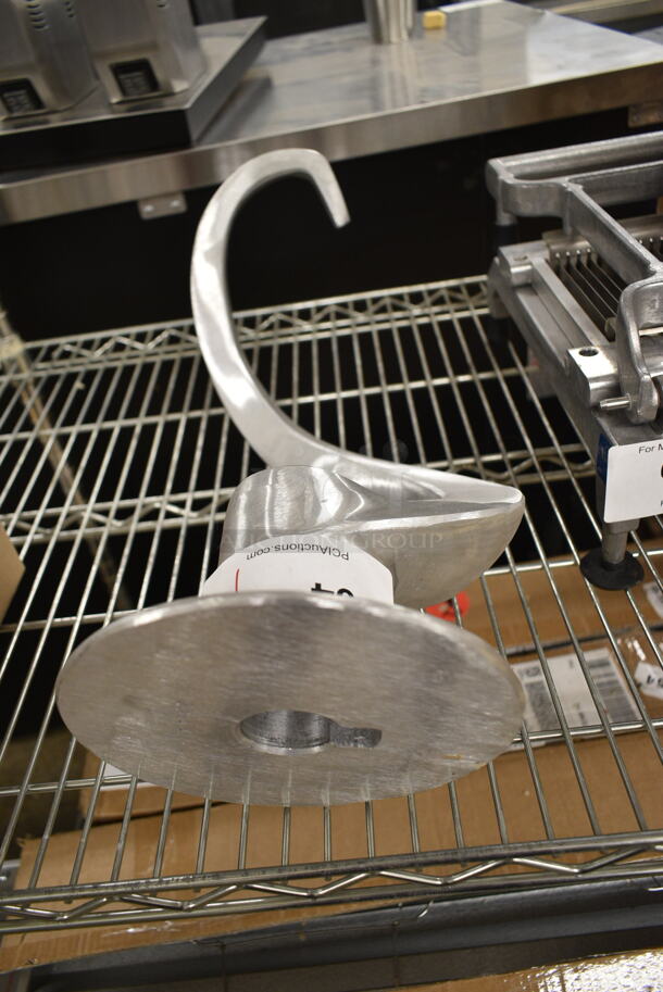 BRAND NEW SCRATCH AND DENT! Metal Commercial Dough Hook Attachment for Hobart Mixer.  - Image 4 of 6