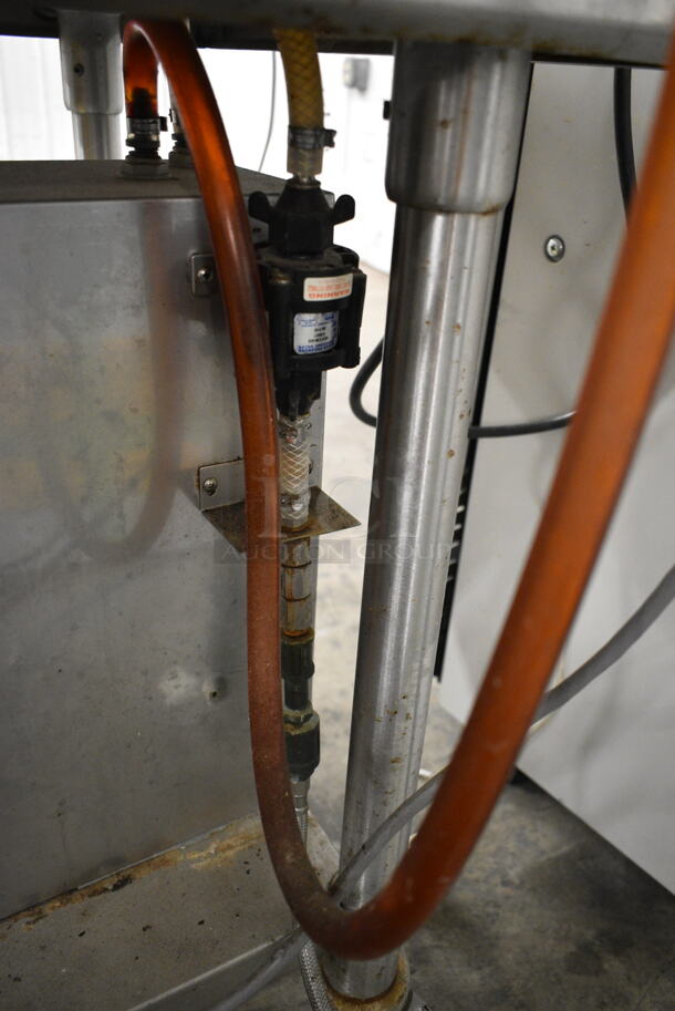 Wunderbar Stainless Steel Commercial Pizza Saucer on Equipment Stand w/ Commercial Casters. Tested and Working! - Image 8 of 8