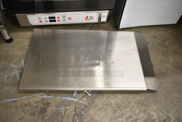 BRAND NEW SCRATCH AND DENT! Somerset CDR-170 Stainless Steel Commercial Countertop Dough Sheeter. 115 Volts, 1 Phase. Tested and Working!  - Image 3 of 12
