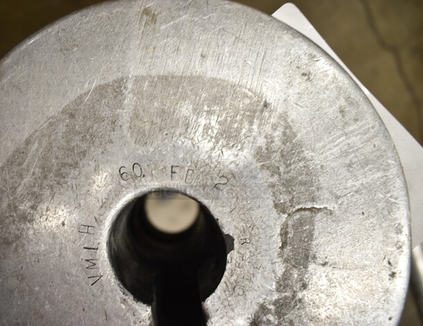 BRAND NEW SCRATCH AND DENT! Hobart VMLH60 Metal Commercial Dough Hook Attachment for Mixer.   - Image 7 of 8