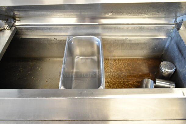 Continental CFT67 Stainless Steel Commercial Pizza Prep Table on Commercial Casters. 115 Volts, 1 Phase. Tested and Powers On But Does Not Get Cold - Image 3 of 7