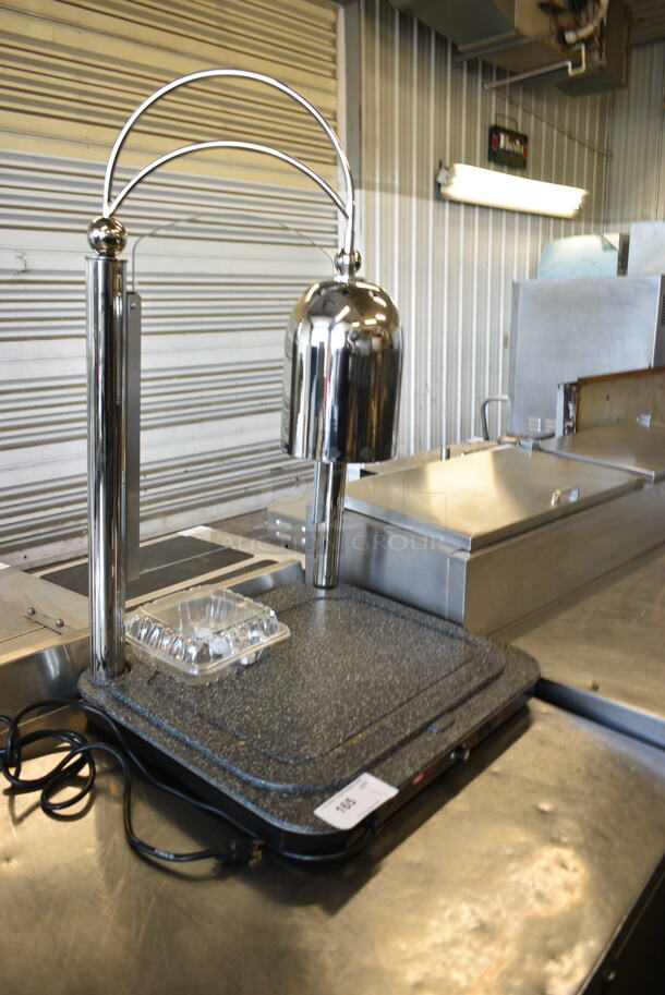 Hatco DCSB400-2420-1 Carving Station w/ Single Heat Lamp, 24" x 20" Cutting Board. 120 Volts, 1 Phase. Tested and Working! - Image 4 of 10