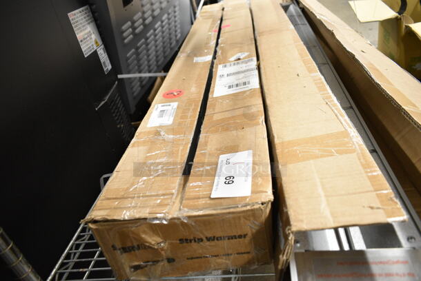 BRAND NEW SCRATCH AND DENT! ServIt 423SW60INCPA 60" Strip Warmer with Single Adjustable Infinite Control and Cord. 120 Volts, 1 Phase.  - Image 2 of 3