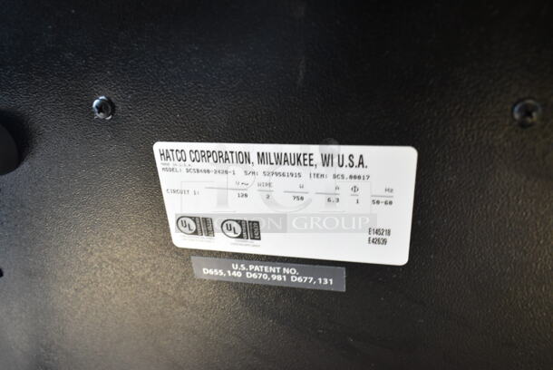 Hatco DCSB400-2420-1 Carving Station w/ Single Heat Lamp, 24" x 20" Cutting Board. 120 Volts, 1 Phase. Tested and Working! - Image 10 of 10