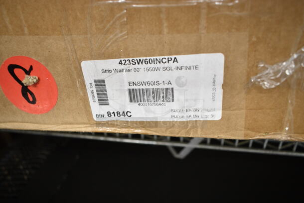 BRAND NEW SCRATCH AND DENT! ServIt 423SW60INCPA 60" Strip Warmer with Single Adjustable Infinite Control and Cord. 120 Volts, 1 Phase.  - Image 3 of 3