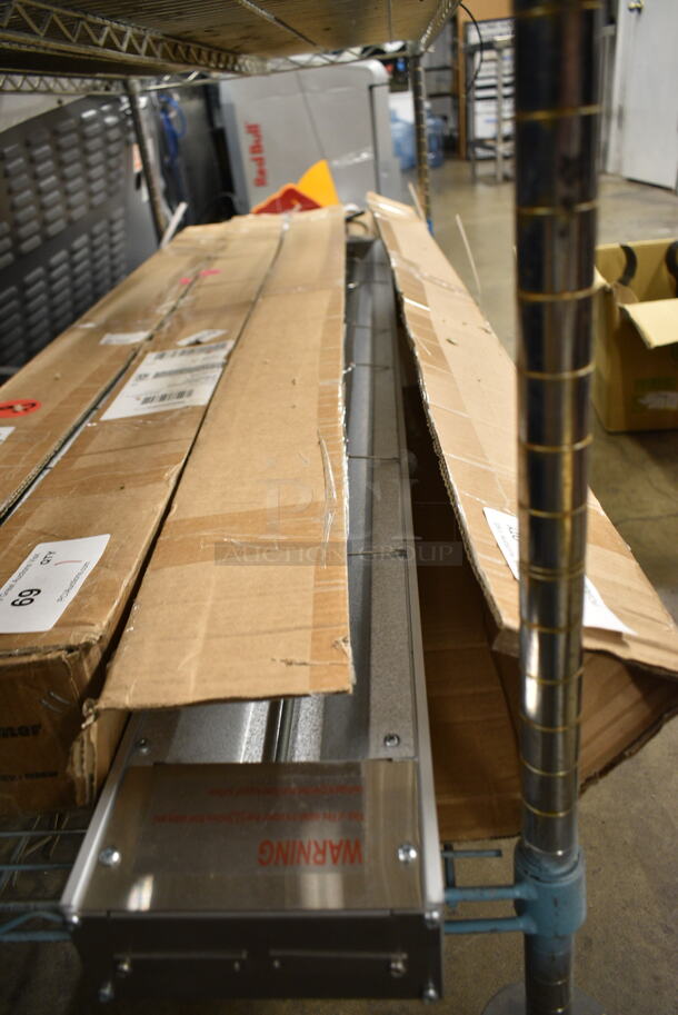 BRAND NEW SCRATCH AND DENT! ServIt 423SW60TCPA 60" Strip Warmer with Single Toggle Control and Cord. 120 Volts, 1 Phase.  - Image 2 of 3
