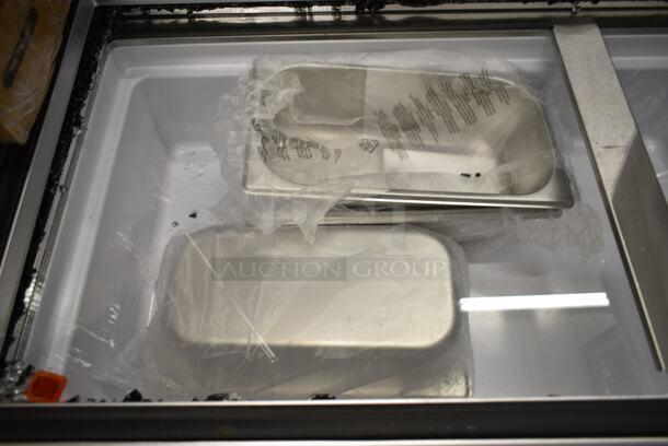 KoolMore KM-CGD-8HP Stainless Steel Commercial Countertop Ice Cream Freezer. See Pictures for Broken Glass. 115 Volts, 1 Phase. Tested and Working! - Image 7 of 9