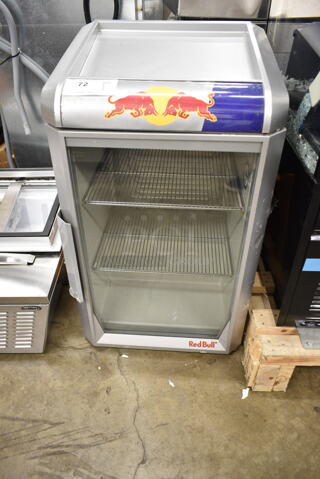 Red Bull RB-GDCT ECO LED Metal Mini Cooler Merchandiser. 115 Volts, 1 Phase. Tested and Working!