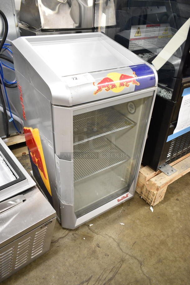 Red Bull RB-GDCT ECO LED Metal Mini Cooler Merchandiser. 115 Volts, 1 Phase. Tested and Working! - Image 2 of 5