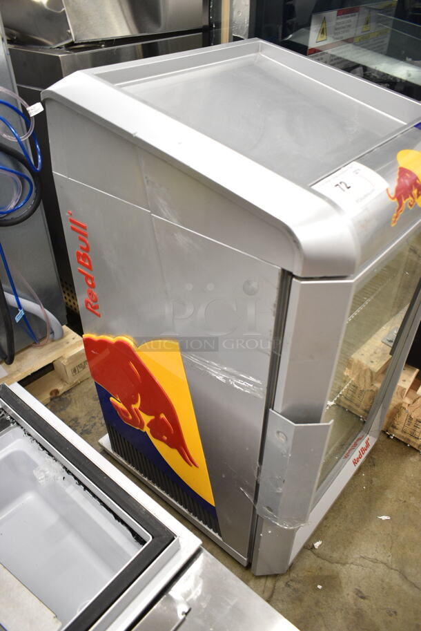 Red Bull RB-GDCT ECO LED Metal Mini Cooler Merchandiser. 115 Volts, 1 Phase. Tested and Working! - Image 3 of 5