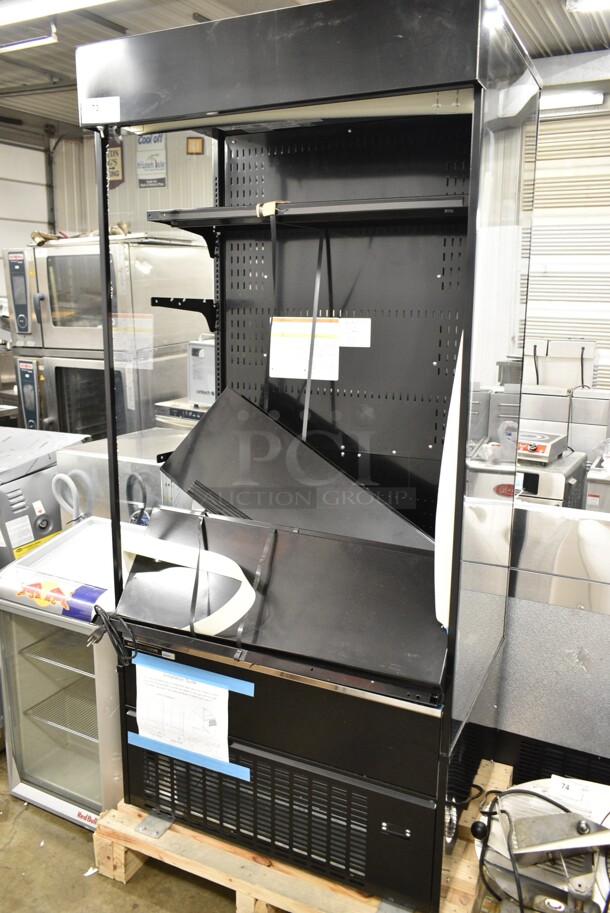 BRAND NEW SCRATCH AND DENT! Hussmann MDN3575B1A Metal Commercial Open Grab N Go Merchandiser. 120 Volts, 1 Phase. Cannot Test Due To Plug Style - Image 2 of 10