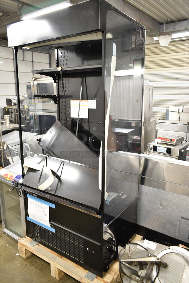 BRAND NEW SCRATCH AND DENT! Hussmann MDN3575B1A Metal Commercial Open Grab N Go Merchandiser. 120 Volts, 1 Phase. Cannot Test Due To Plug Style - Image 3 of 10