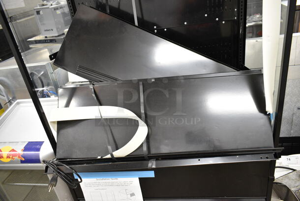 BRAND NEW SCRATCH AND DENT! Hussmann MDN3575B1A Metal Commercial Open Grab N Go Merchandiser. 120 Volts, 1 Phase. Cannot Test Due To Plug Style - Image 5 of 10