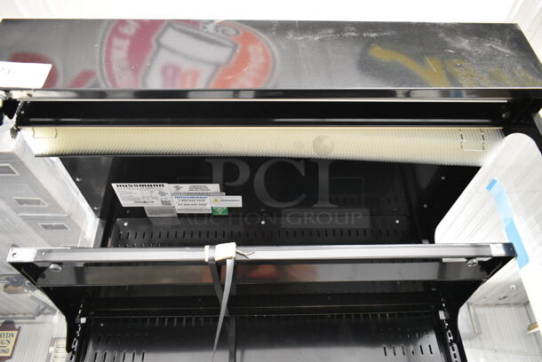 BRAND NEW SCRATCH AND DENT! Hussmann MDN3575B1A Metal Commercial Open Grab N Go Merchandiser. 120 Volts, 1 Phase. Cannot Test Due To Plug Style - Image 9 of 10