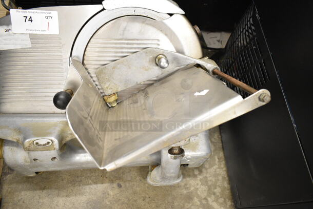Berkel Stainless Steel Commercial Countertop Meat Slicer w/ Blade Sharpener. Tested and Working! - Image 4 of 9