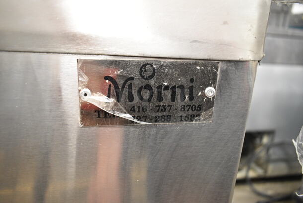 BRAND NEW SCRATCH AND DENT! Morni Stainless Steel Commercial Natural Gas Powered Tandoor Tandoori Oven on Commercial Casters. - Image 11 of 12