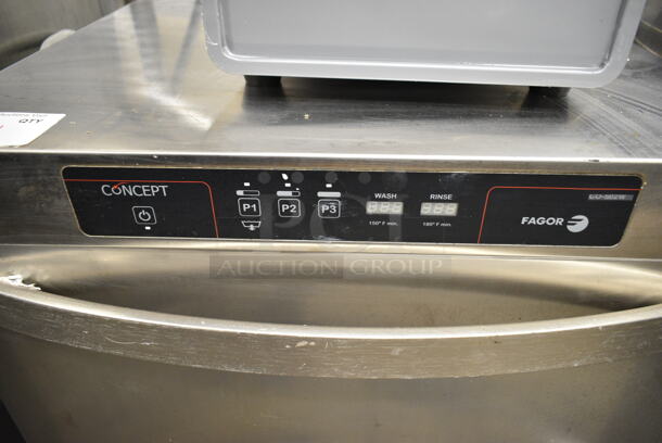2017 Fagor CO-502W B DD Stainless Steel Commercial Undercounter Dishwasher. 208-240 Volts, 1 Phase. - Image 3 of 9
