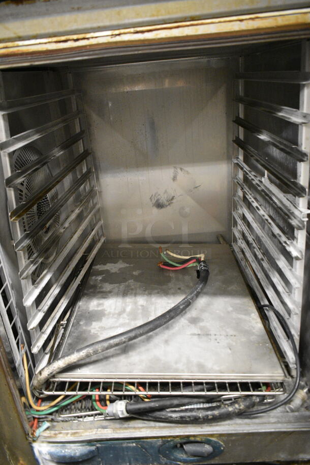 2 2016 Rational Stainless Steel Commercial Combitherm Self Cooking Center Convection Ovens on Commercial Casters. Top Model: SCC WE 62. Bottom Model: SCC WE 102. 480 Volts, 3 Phase. 2 Times Your Bid! - Image 5 of 12