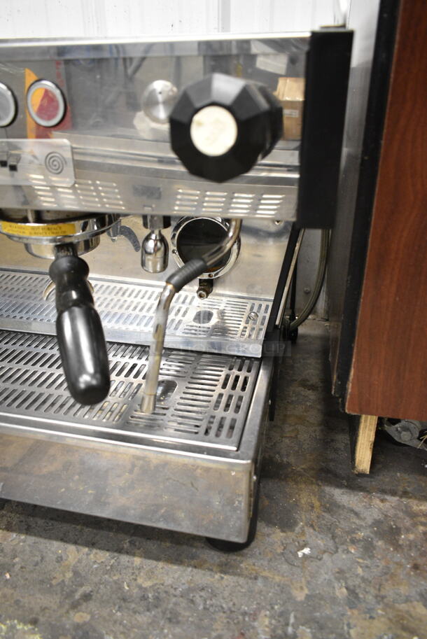 2016 La Marzocco LN/21 3AV Linea Stainless Steel Commercial Countertop 3 Group Espresso Machine w/ 4 Portafilters and 2 Steam Wands. 208-240 Volts, 1 Phase. - Image 7 of 11