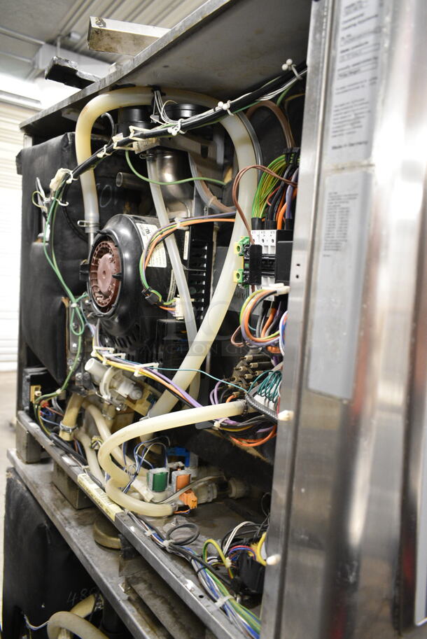 2 2016 Rational Stainless Steel Commercial Combitherm Self Cooking Center Convection Ovens on Commercial Casters. Top Model: SCC WE 62. Bottom Model: SCC WE 102. 480 Volts, 3 Phase. 2 Times Your Bid! - Image 9 of 12