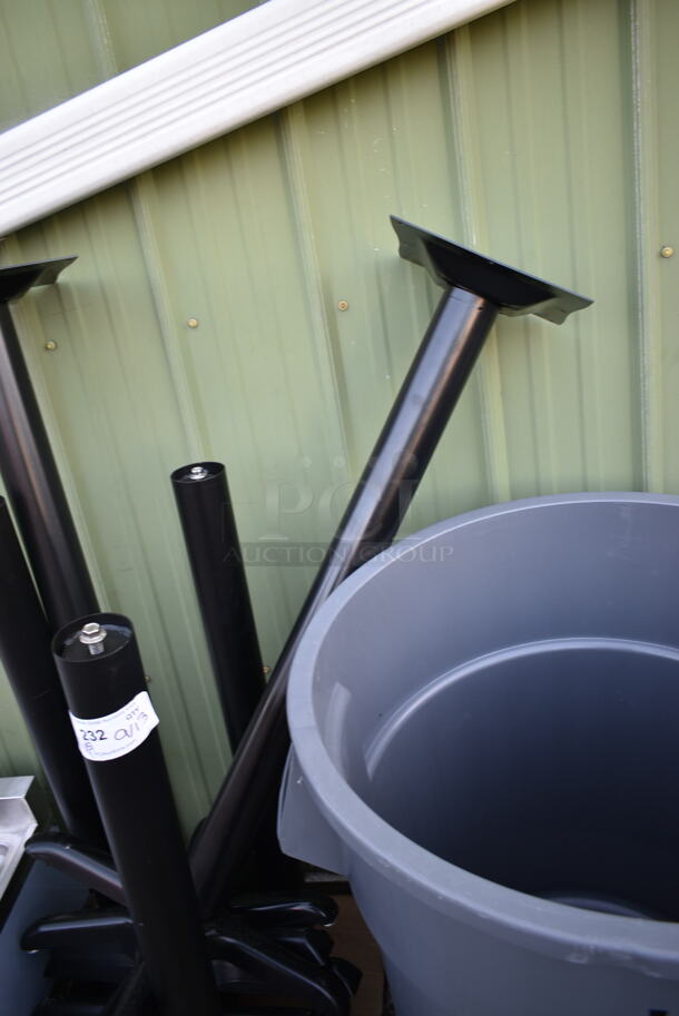 BRAND NEW SCRATCH AND DENT! Lot of 12 Items Including Table Base Columns and Table Base Feet.  - Image 6 of 6