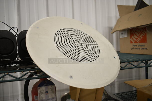 ALL ONE MONEY! Lot of Atlas C803 Coaxial Ceiling Mount Speaker, Gear Head SP3500ACB Speaker - Image 2 of 8
