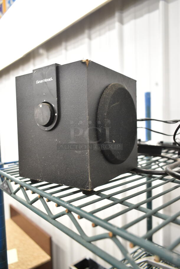 ALL ONE MONEY! Lot of Atlas C803 Coaxial Ceiling Mount Speaker, Gear Head SP3500ACB Speaker - Image 7 of 8