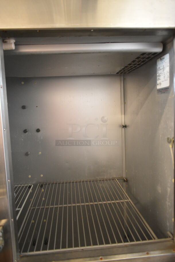 Traulsen G20000 Stainless Steel Commercial 4 Half Size Door Reach In Cooler on Commercial Casters. 115 Volts, 1 Phase. Tested and Powers On But Does Not Get Cold - Image 7 of 8