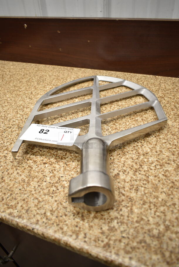 BRAND NEW SCRATCH AND DENT! Metal Commercial Paddle Attachment for Hobart Mixer.  - Image 4 of 5