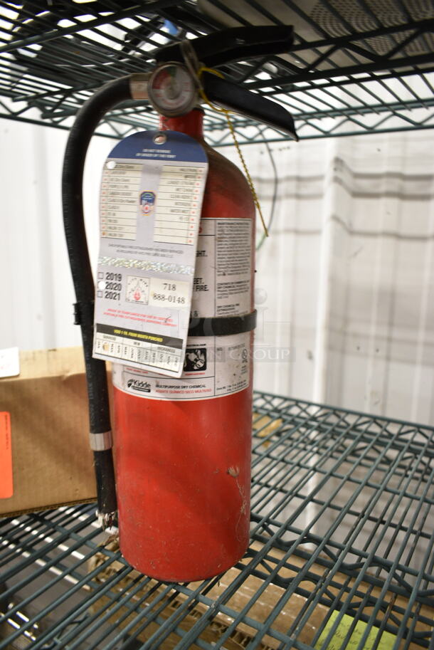 6 Items Including Pyle Megaphone, 6141A2510103 Pitco A2510103 Curved 1 1/2" Drain Pipe, TEQ TP731113C Wrench, Fire Extinguisher, Hardware. 6 Times Your Bid! We Will Not Ship The Fire Extinguisher.  - Image 8 of 12