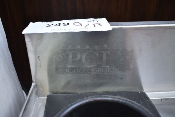 BRAND NEW SCRATCH AND DENT! Stainless Steel Ice Bin w/ Cold Plate. Missing 2 Legs - Image 5 of 5